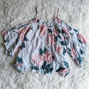 Billabong Cold Shoulder Blouse